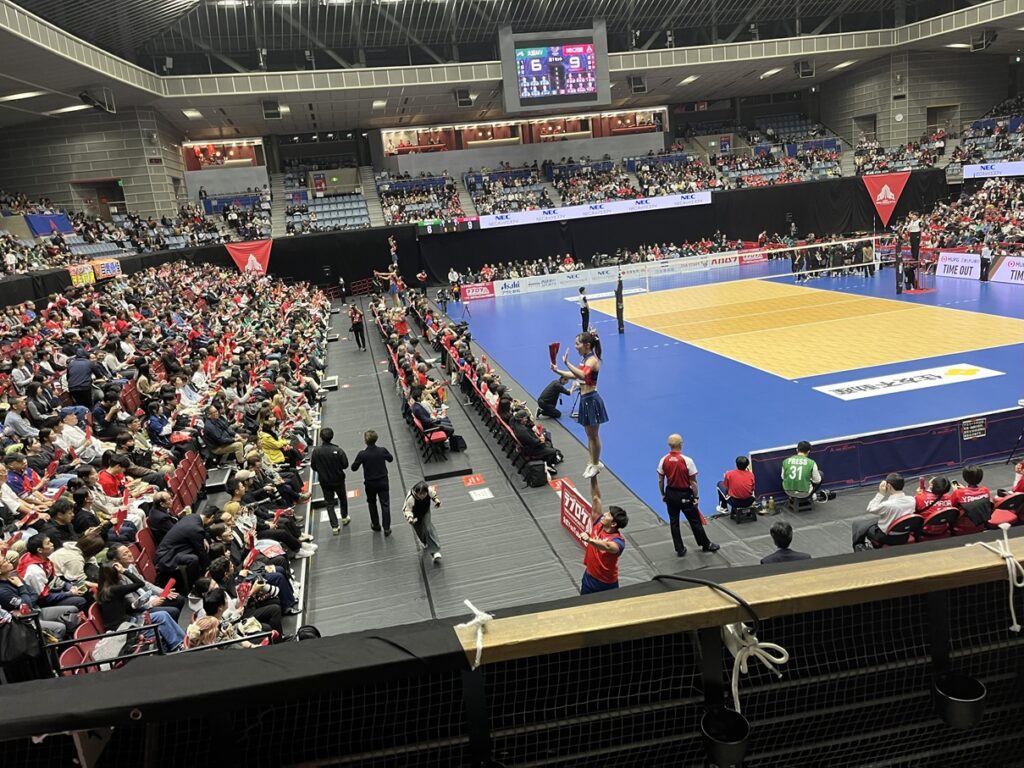 NECレッドロケッツ川崎@とどろきアリーナ