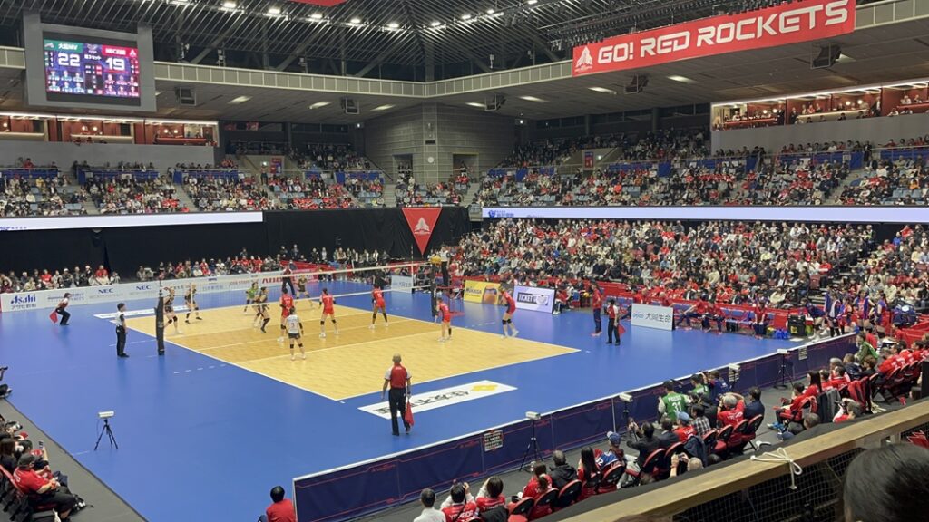 NECレッドロケッツ川崎@とどろきアリーナ