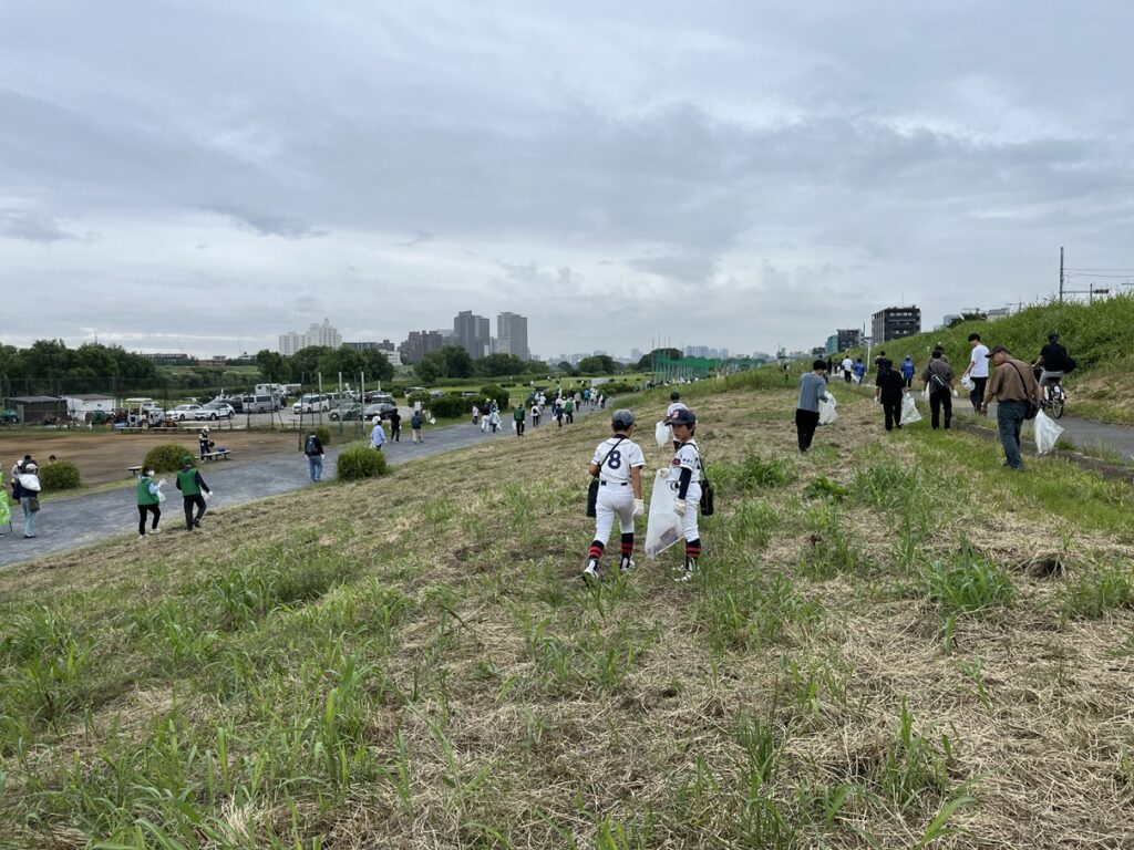 第47回多摩川美化活動